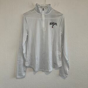 Under Armour Heat Gear Quarter Zip Cincinnati Bearcats Women's Medium